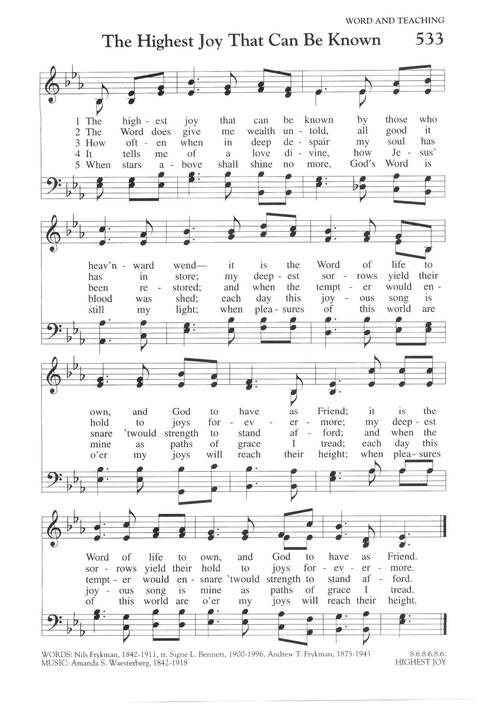 The Covenant Hymnal: a worshipbook page 564