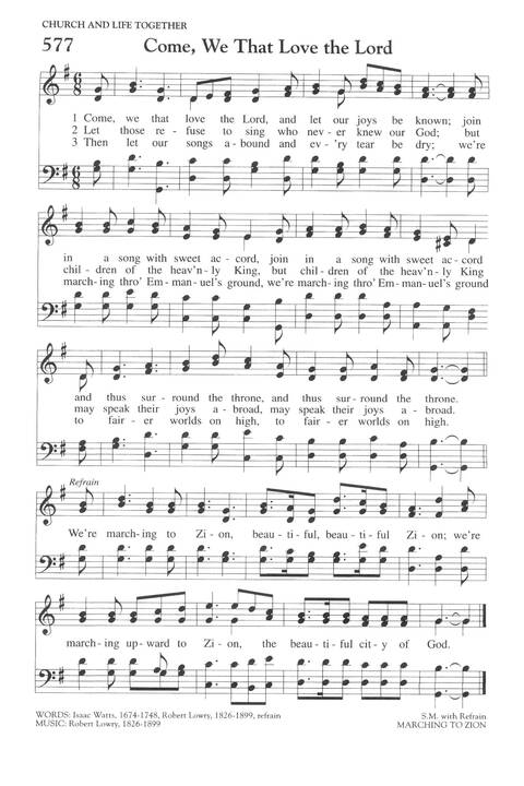 The Covenant Hymnal: a worshipbook page 613