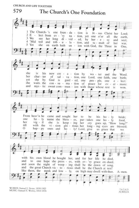 The Covenant Hymnal: a worshipbook page 615