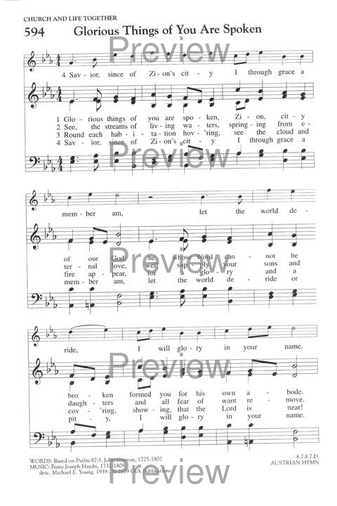 The Covenant Hymnal: a worshipbook page 631