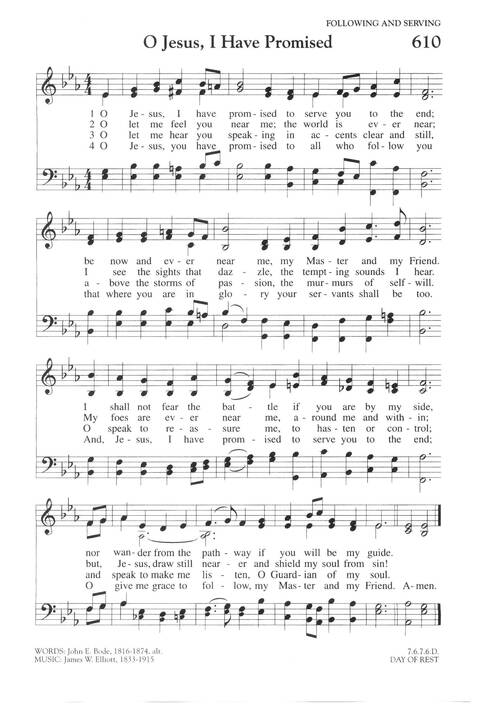 The Covenant Hymnal: a worshipbook page 648