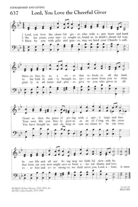 The Covenant Hymnal: a worshipbook page 673