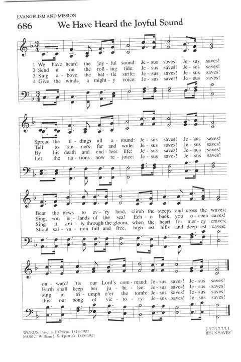 The Covenant Hymnal: a worshipbook page 724