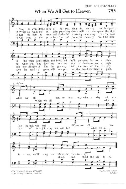 The Covenant Hymnal: a worshipbook page 802