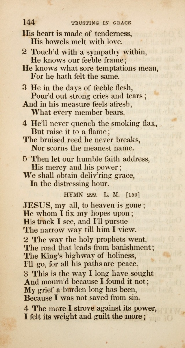 A Collection of Hymns, for the use of the Wesleyan Methodist Connection of America. page 147