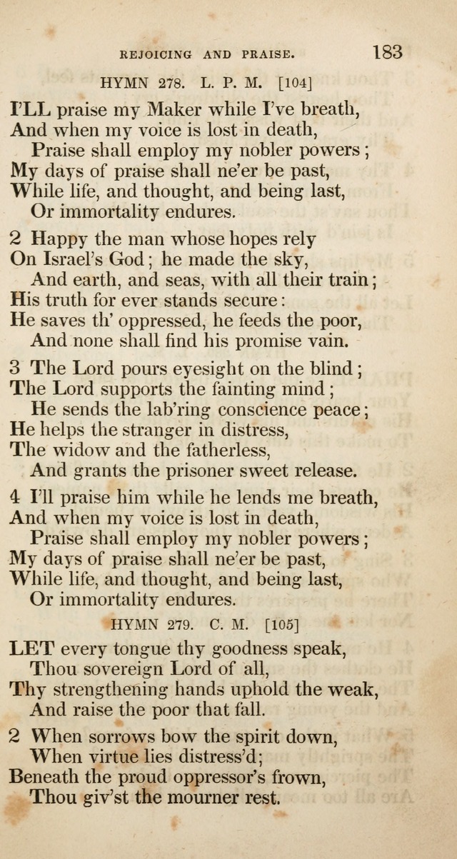 A Collection of Hymns, for the use of the Wesleyan Methodist Connection of America. page 186