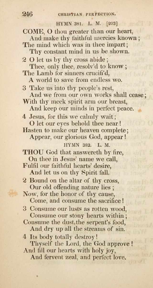 A Collection of Hymns, for the use of the Wesleyan Methodist Connection of America. page 249