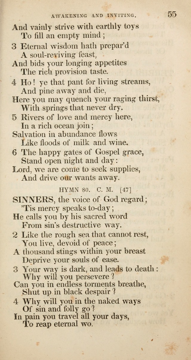 A Collection of Hymns, for the use of the Wesleyan Methodist Connection of America. page 58