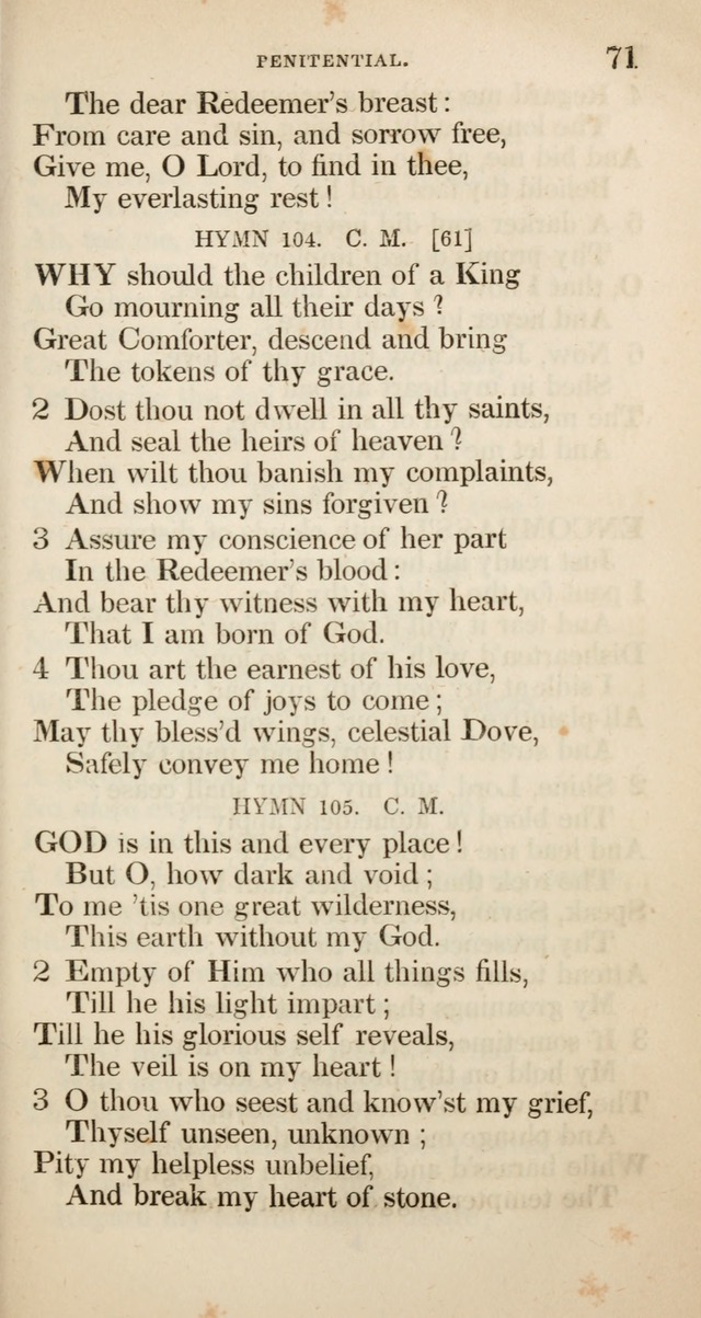 A Collection of Hymns, for the use of the Wesleyan Methodist Connection of America. page 74