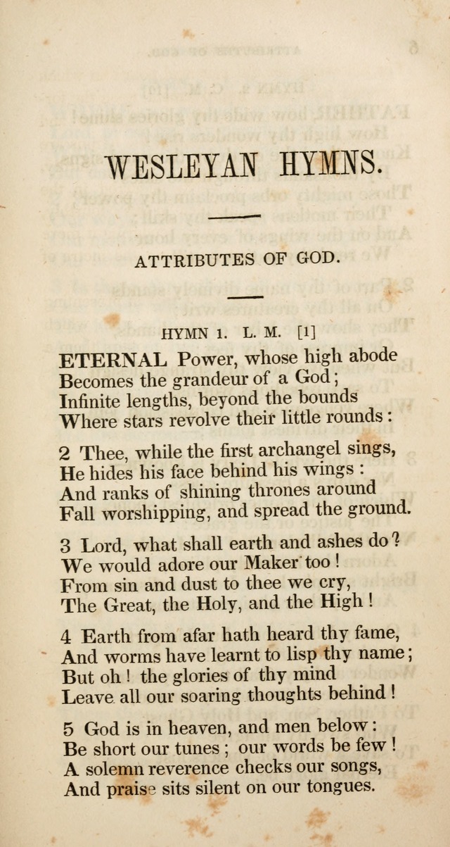 A Collection of Hymns, for the use of the Wesleyan Methodist Connection of America. page 8