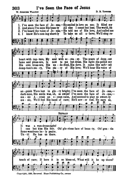 Choice Hymns of the Faith page 274