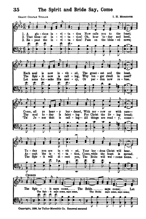 Choice Hymns of the Faith page 30