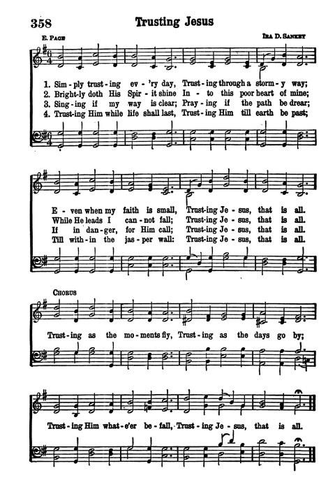 Choice Hymns of the Faith page 312