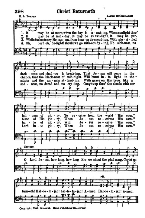 Choice Hymns of the Faith page 344