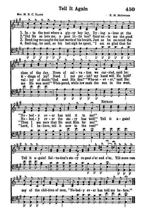 Choice Hymns of the Faith page 389