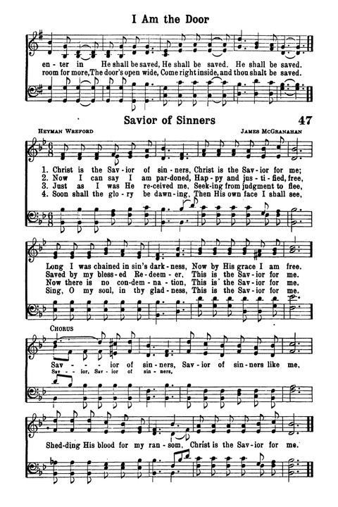 Choice Hymns of the Faith page 41