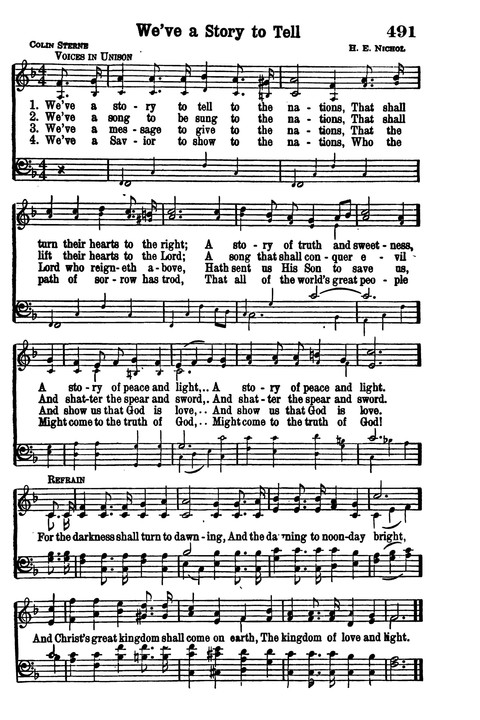 Choice Hymns of the Faith page 421