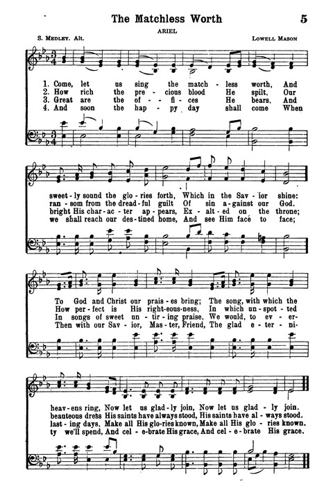 Choice Hymns of the Faith page 5