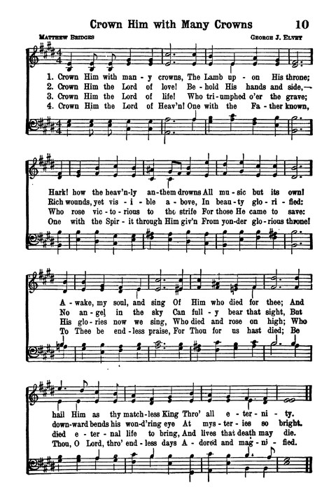 Choice Hymns of the Faith page 9
