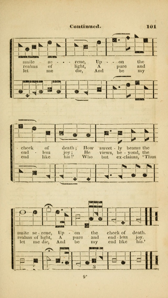 The Christian Lyre: adapted for use in families, prayer meetings, and revivals of religion page 101