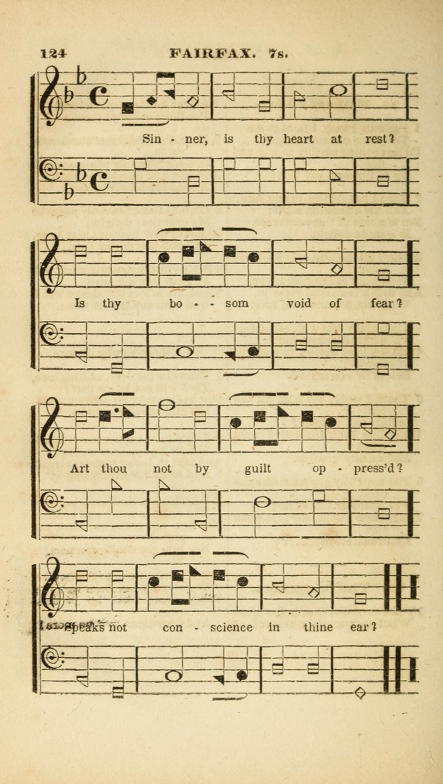 The Christian Lyre: adapted for use in families, prayer meetings, and revivals of religion page 124