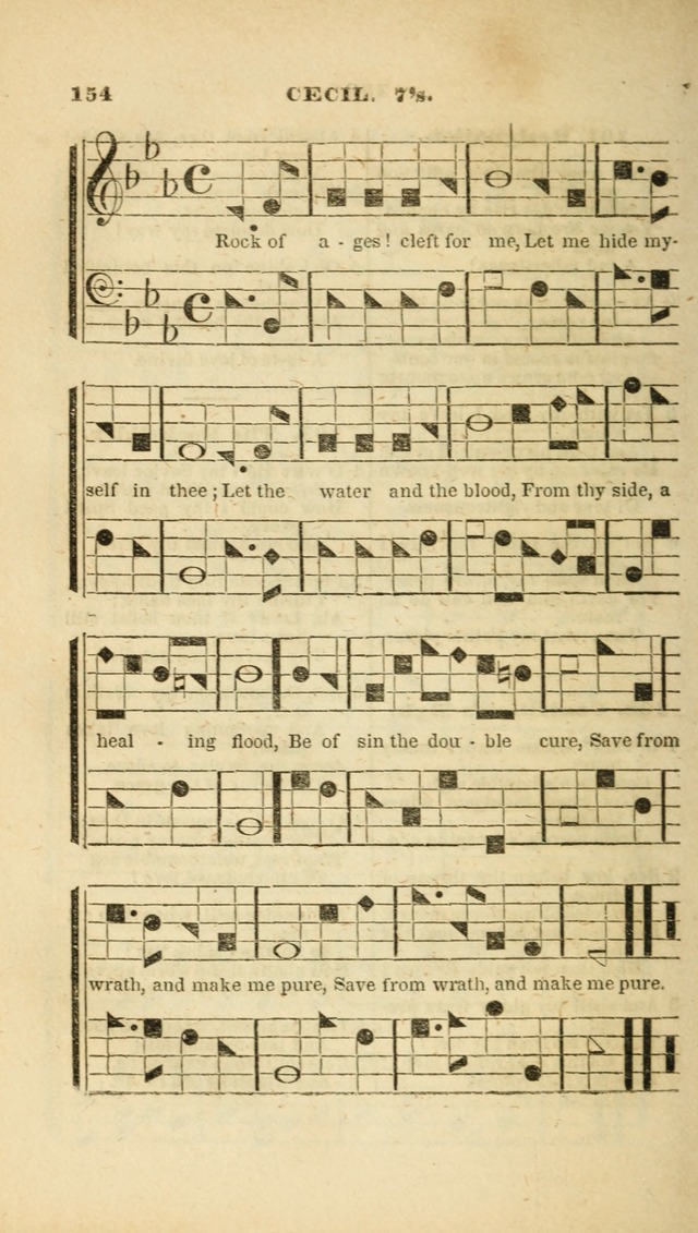 The Christian Lyre: adapted for use in families, prayer meetings, and revivals of religion page 154