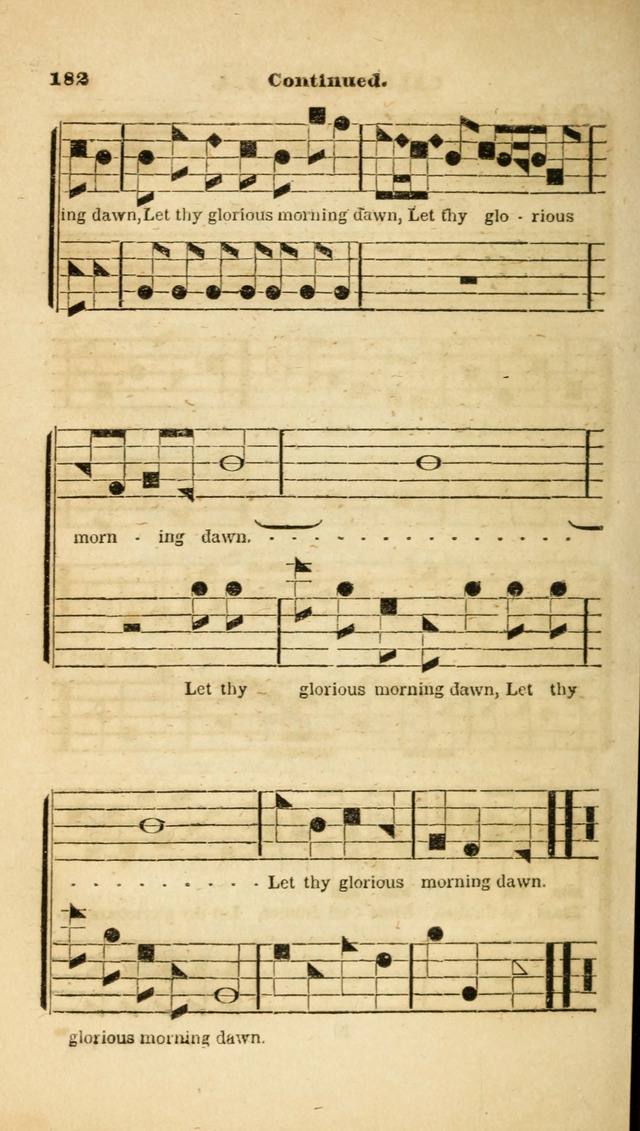 The Christian Lyre: adapted for use in families, prayer meetings, and revivals of religion page 182