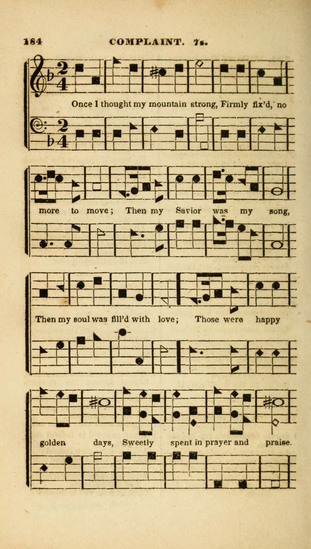 The Christian Lyre: adapted for use in families, prayer meetings, and revivals of religion page 184