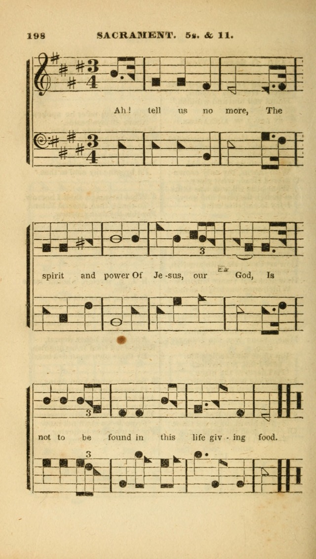 The Christian Lyre: adapted for use in families, prayer meetings, and revivals of religion page 198