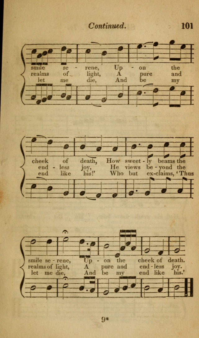 The Christian Lyre: Vol I (8th ed. rev.) page 101