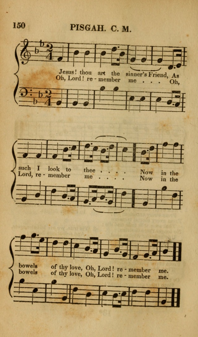 The Christian Lyre: Vol I (8th ed. rev.) page 150
