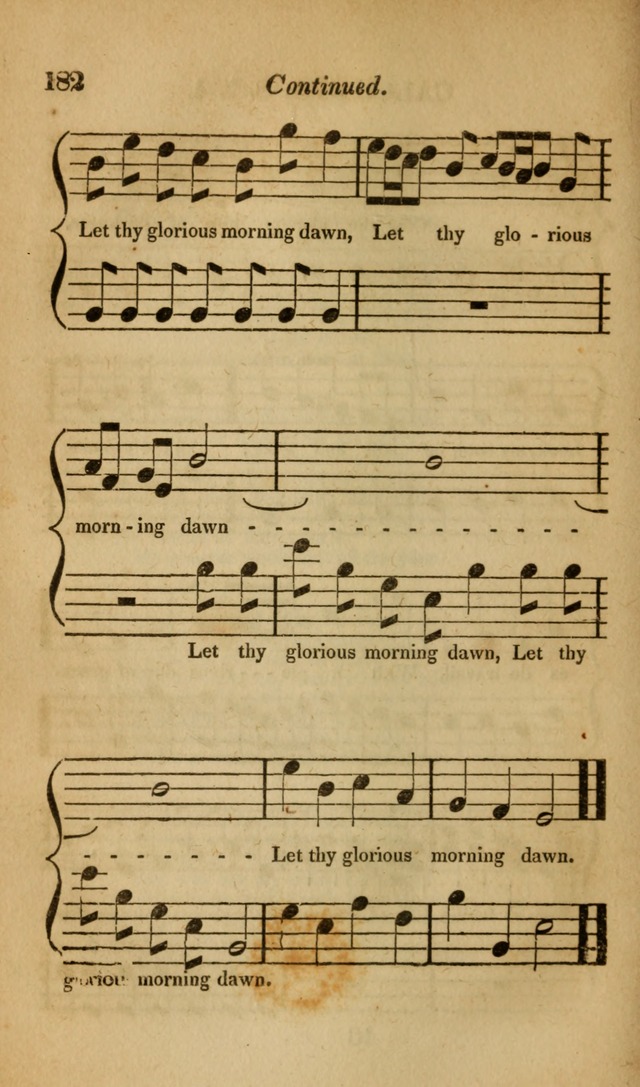 The Christian Lyre: Vol I (8th ed. rev.) page 182