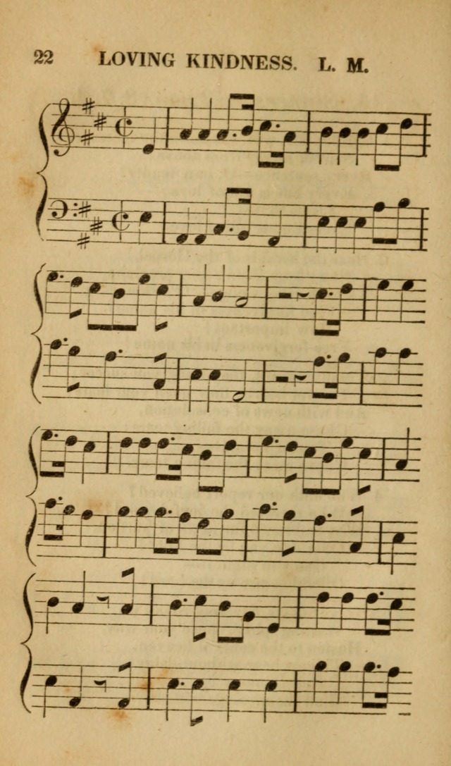 The Christian Lyre: Vol I (8th ed. rev.) page 22