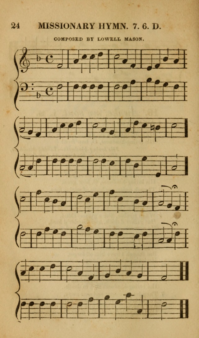 The Christian Lyre: Vol I (8th ed. rev.) page 24