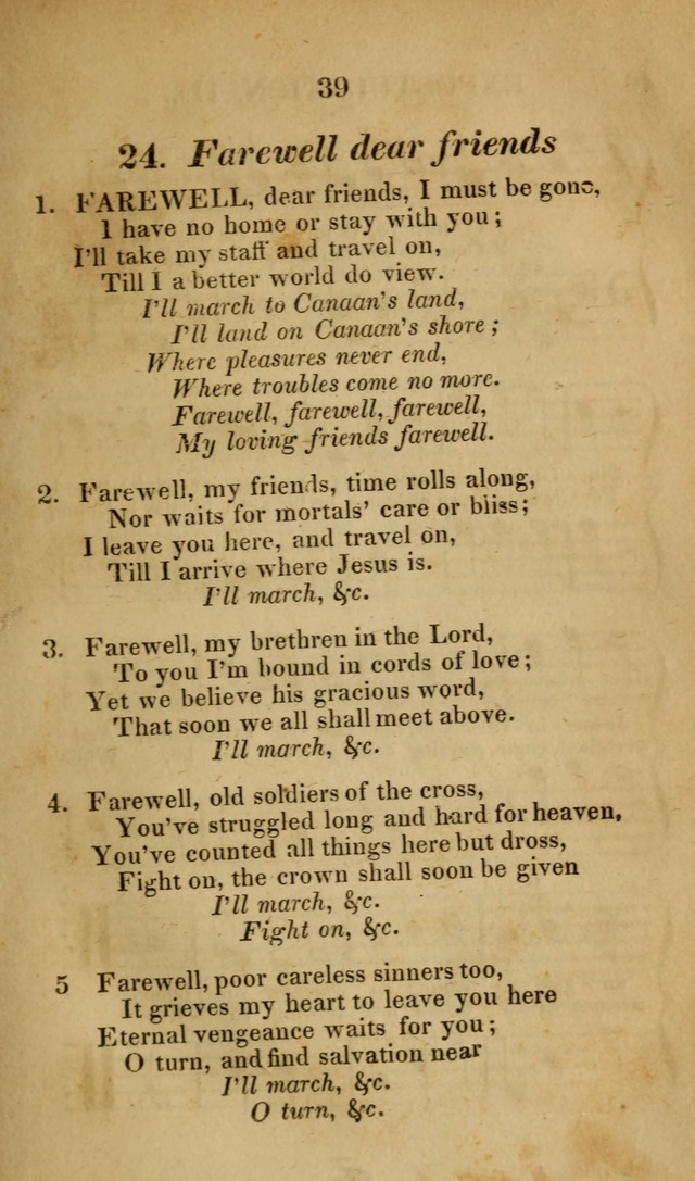 The Christian Lyre: Vol I (8th ed. rev.) page 39
