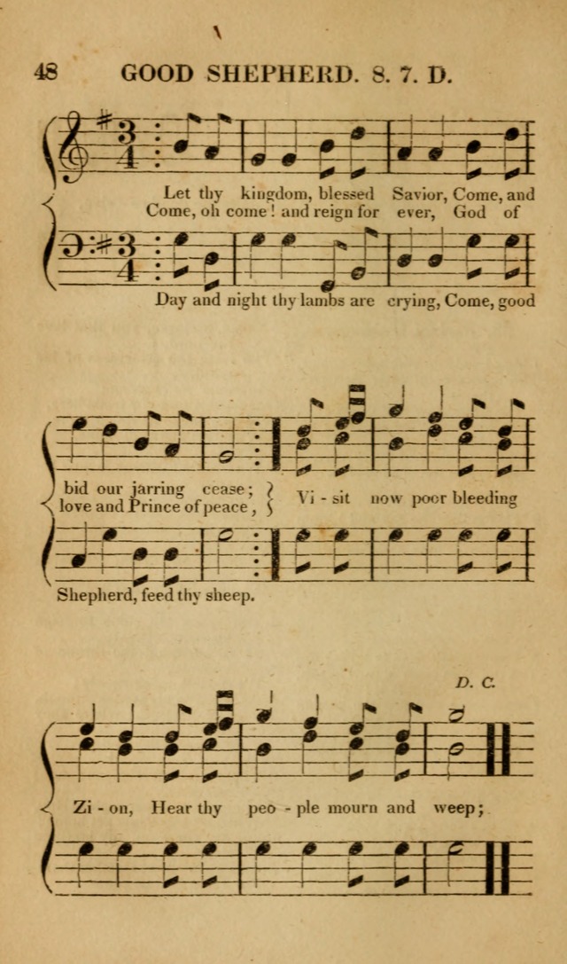 The Christian Lyre: Vol I (8th ed. rev.) page 48