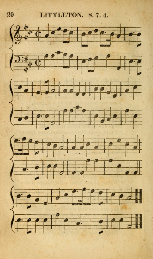 The Christian Lyre, Volume 1 page 20