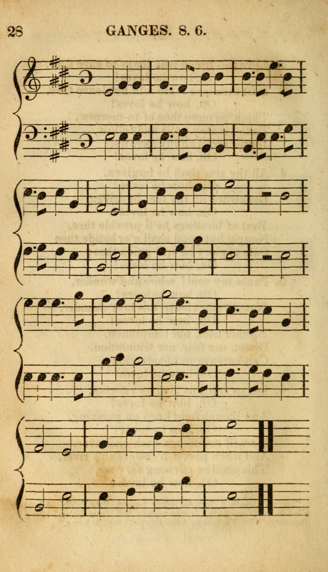 The Christian Lyre, Volume 1 page 28