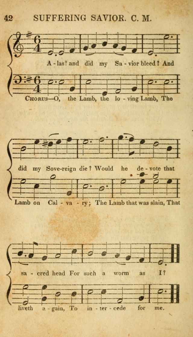 The Christian Lyre, Volume 1 page 42