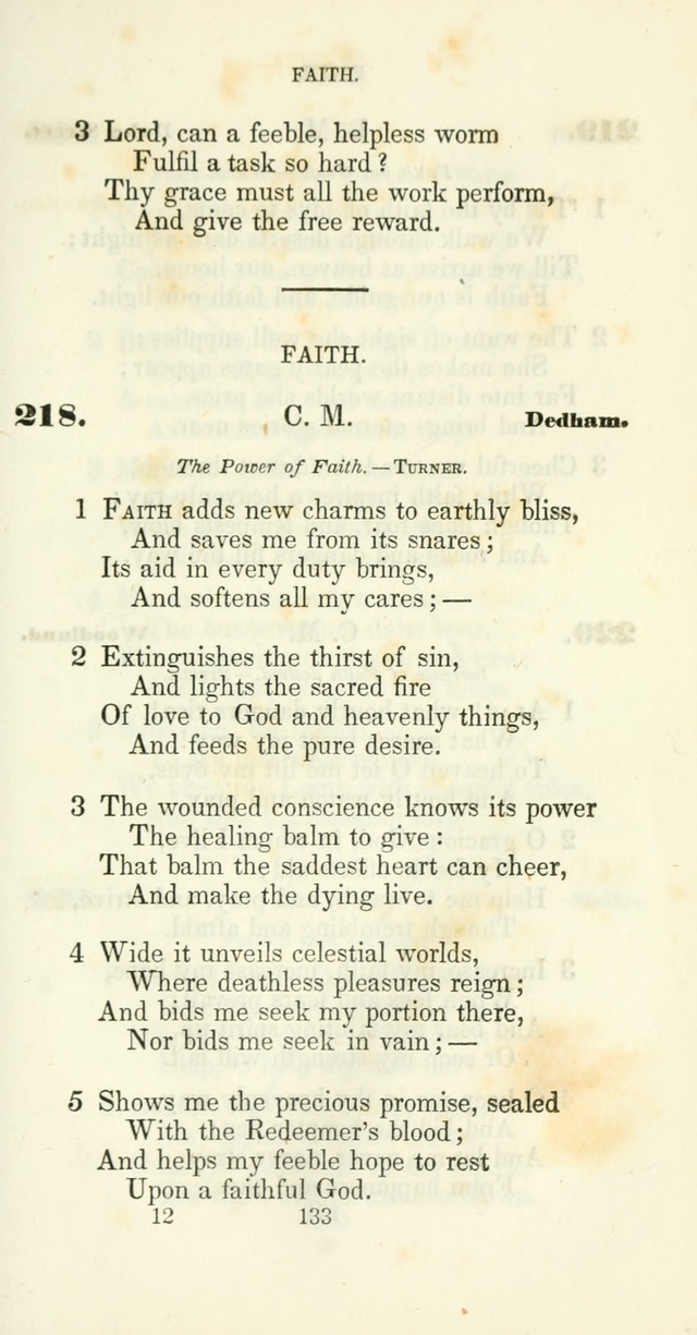 The Christian Melodist: a new collection of hymns for social religious worship page 133