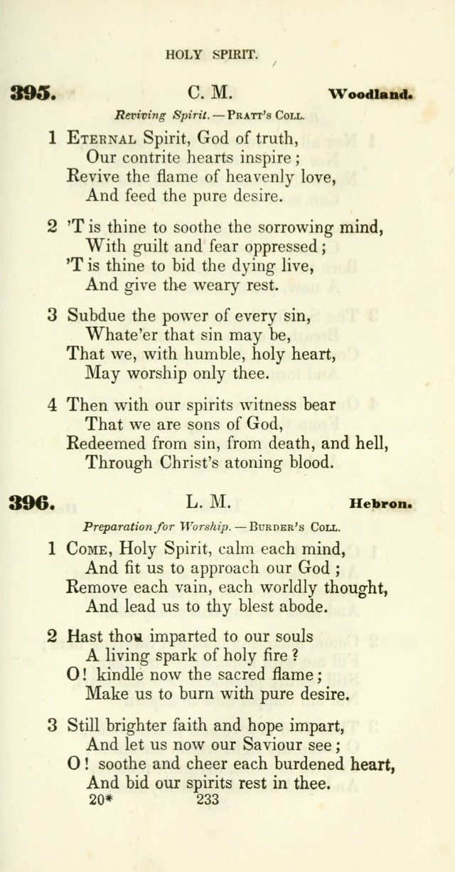 The Christian Melodist: a new collection of hymns for social religious worship page 235