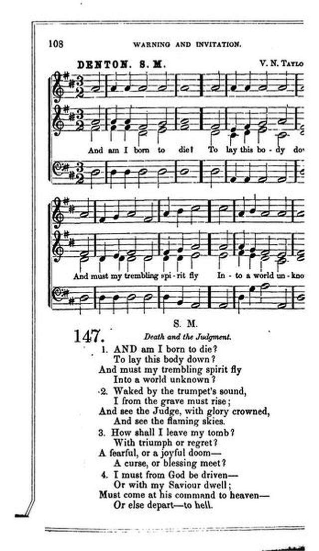 Christian Melodies: a selection of hymns and tunes designed for social and private worship in the lecture-room and the family page 107