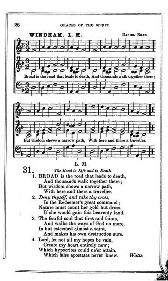 Christian Melodies: a selection of hymns and tunes designed for social and private worship in the lecture-room and the family page 25