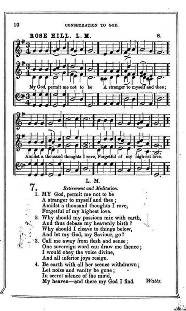 Christian Melodies: a selection of hymns and tunes designed for social and private worship in the lecture-room and the family page 9