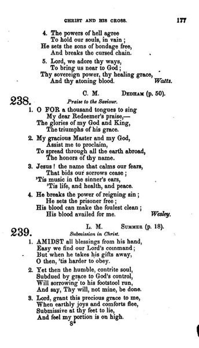 Christian Melodies: a selection of hymns and tunes designed for social and private worship in the lecture-room and the family (2nd ed.) page 176