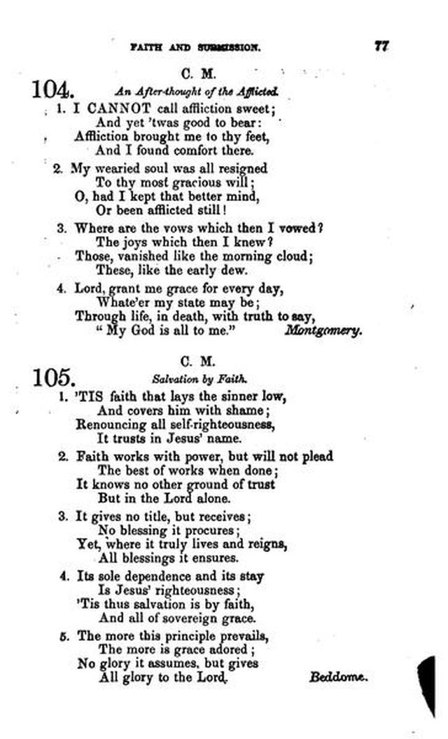 Christian Melodies: a selection of hymns and tunes designed for social and private worship in the lecture-room and the family (2nd ed.) page 76