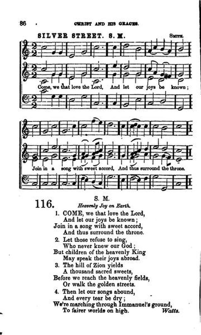 Christian Melodies: a selection of hymns and tunes designed for social and private worship in the lecture-room and the family (2nd ed.) page 85