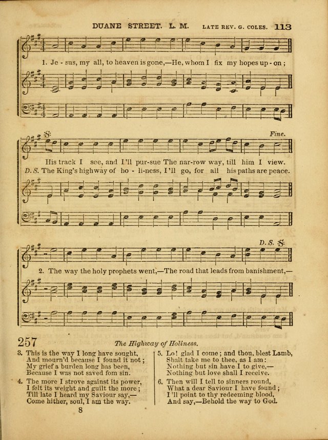 Cottage Melodies; a hymn and tune book, for prayer and social meetings and the home circle page 120