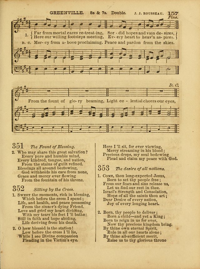 Cottage Melodies; a hymn and tune book, for prayer and social meetings and the home circle page 164