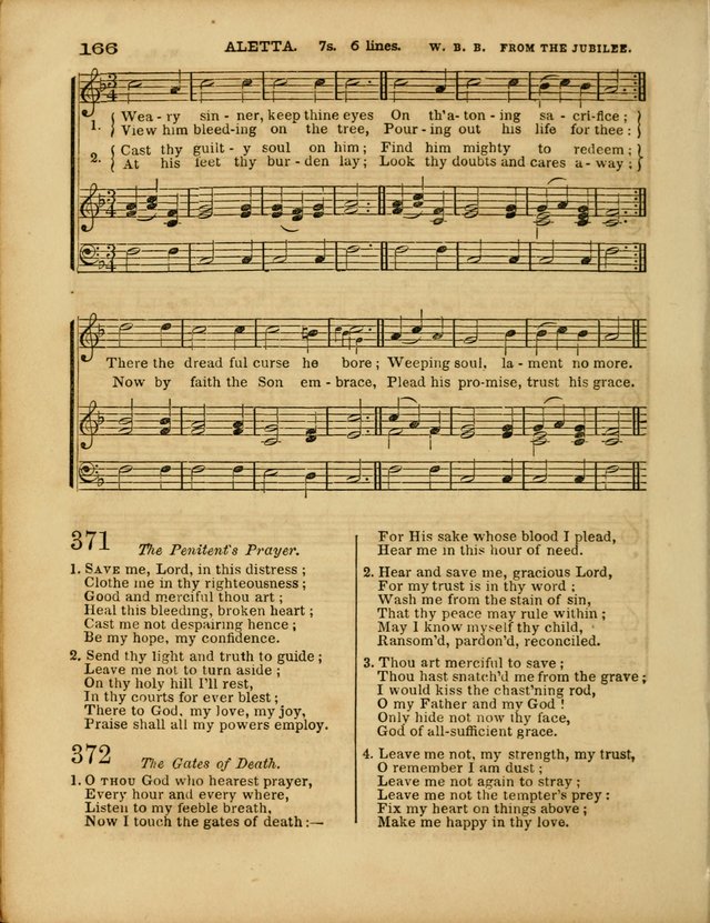 Cottage Melodies; a hymn and tune book, for prayer and social meetings and the home circle page 173